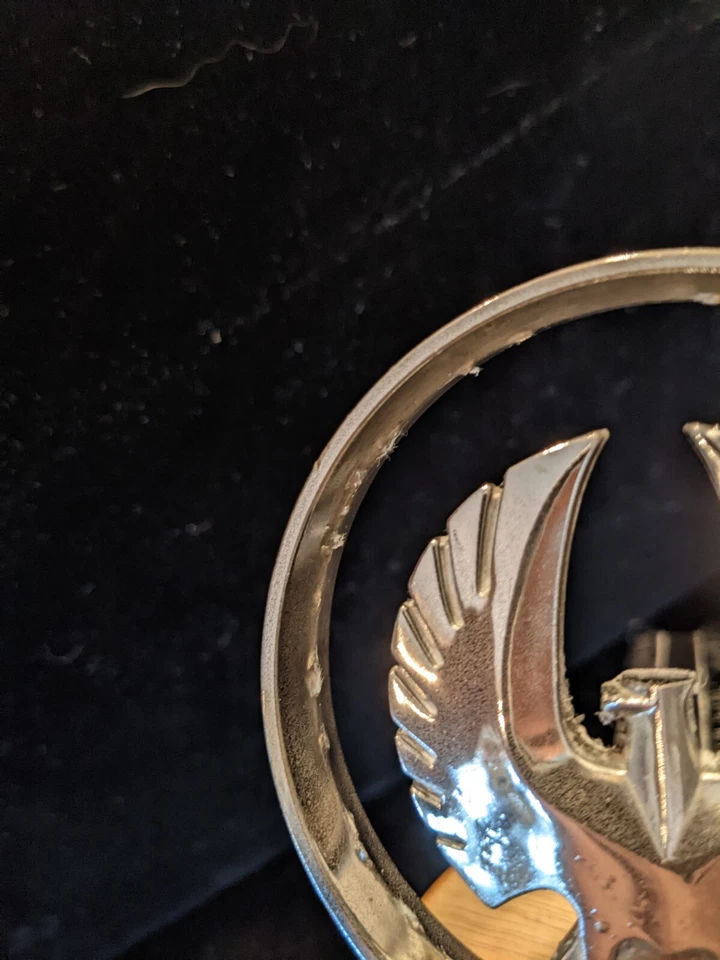 Chrysler Imperial Hood Ornamento 1962 1963 - Fábrica O.E.M - Gran forma - Nuevo de Lote Antiguo Foto 4 de 4