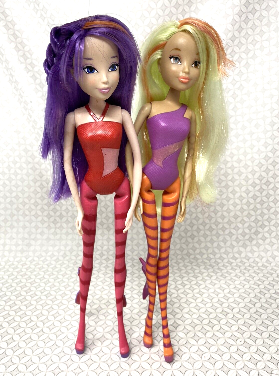 Winx Club Jakks Pacific Underwater Sirenix Doll Musa Stella Set