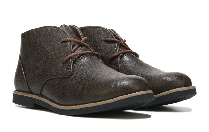 BOY'S PERRY ELLIS *CHASE* ANKLE BOOTS COLOR~BROWN SIZE M