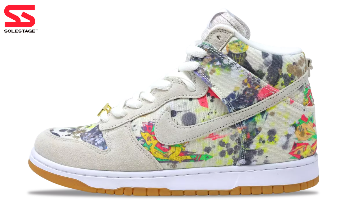 Nike Dunk High SB x Supreme Rammellzee 2023 (FD8779-100) Size 6-12