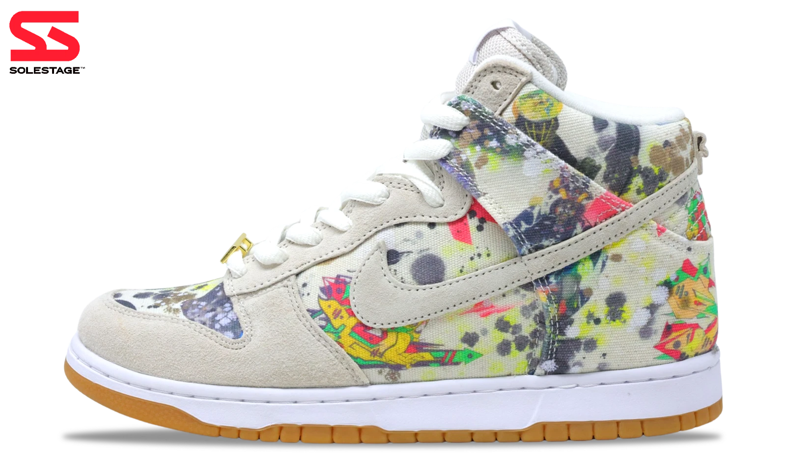Nike Dunk High SB x Supreme Rammellzee 2023 (FD8779 100) Taille 6 12