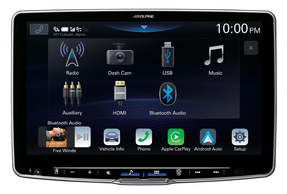 Alpine ILX-F115D Halo 11 11Zoll Radio DAB+ Wireless Apple Android Bluetooth 1DIN