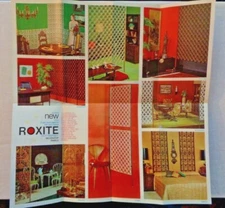 Vintage ROXITE Decorator Panels - 1960s-70s Building Material INTERIOR DESIGN