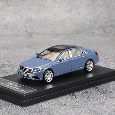 Details about  / Master 1//64 Mercedes Benz S680 Diecast Car Model Gifts Collection White//Blue