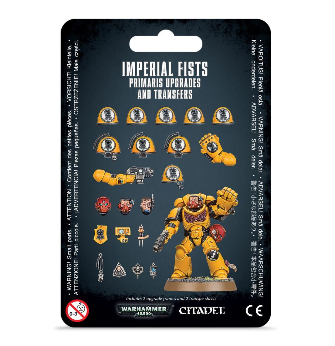 Space Marines Imperial Fists Primaris Upgrades Und Abziehbilder Games