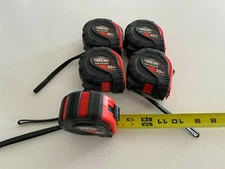 ** 5 PACK ** Ironton Steel Tape Measure - 25ft.L x 1in.W