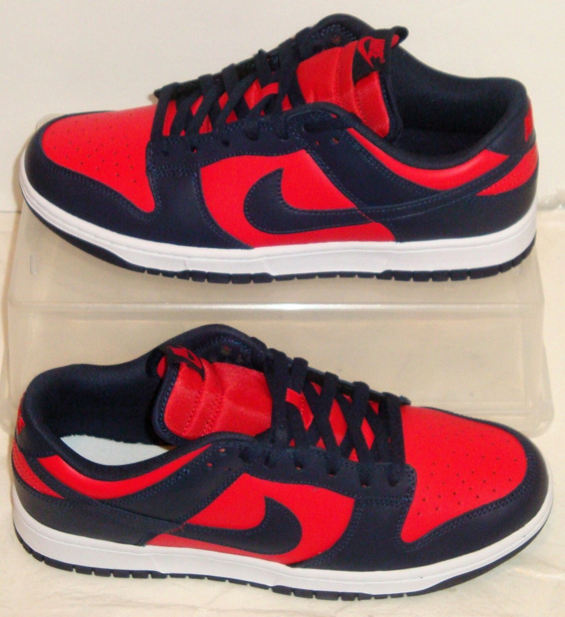 靴 Nike Dunk Low  Midnight Navy/Varsity Red Amazon.com | NIKE Dunk Low Retro Men's Shoes Sneaker