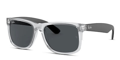 Ray-Ban Justin Color Mix Matte Transparent/Grey 51 mm Sunglasses RB4165  651287