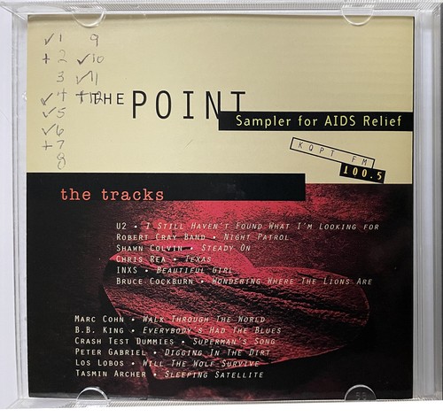 KQPT 100.5 The Point Samper For AIDS Relief CD U2 INXS Peter Gabriel Los Lobos - Picture 4 of 4
