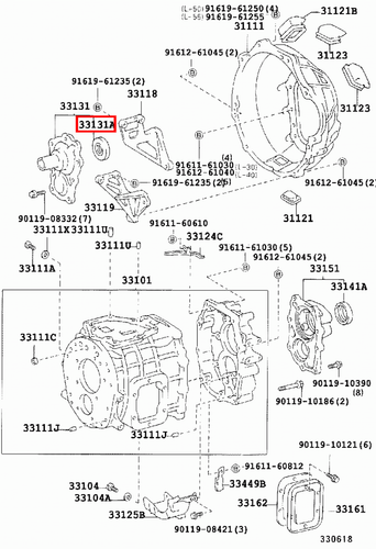 Genuine LandCruiser HZJ76 HZJ74 HZJ71 HZJ105 Front Gearbox Input Shaft Oil Seal - Picture 9 of 20