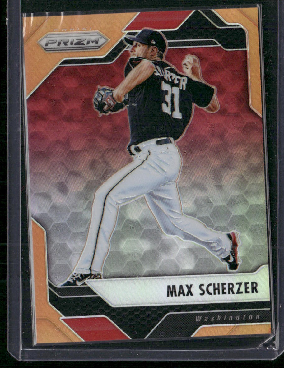2017 Panini Chronicles #39 Max Scherzer Prizm Orange #/399