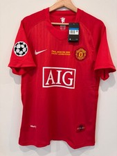 Jersey Manchester Un 2008 Shirt Retro Final Champions League Ronaldo Vintage CR7