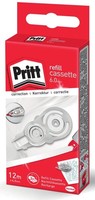 Pritt Korrekturroller NachfüLlkassette Korrekturband 12M 6Mm 10 StüCk Push Pull