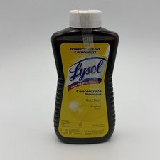Lysol Concentrate Disinfectant Cleaner Original Scent 12 fl oz Kills 99.9 Germs