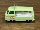 Vintage 1961 Matchbox No 21 Commer Bottle Float Milk Truck Green Lesney