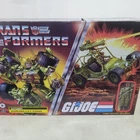 TRANSFORMERS x G.I. JOE Bumblebee A.W.E. Striker + Stalker Action Figure! NEW!