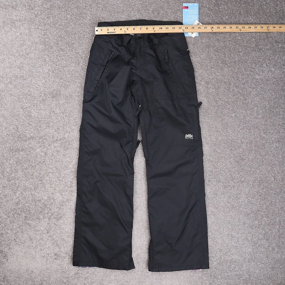 Vintage Womens Billabong Point Dry Full Seam Seal XS Black Winter Ski Pants - Image 3 of 4