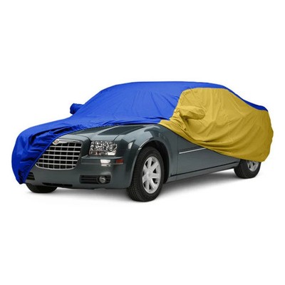 For Ferrari 296 GTS 23-25 Car Cover WeatherShield HP Two-Tone Bright Blue Custom
