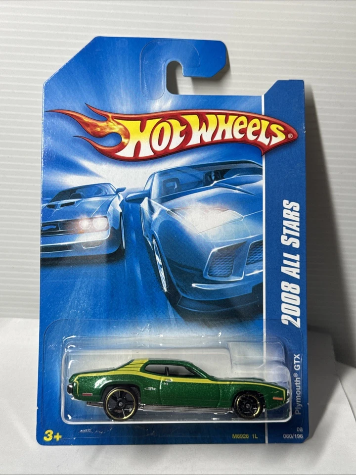 Hot wheels 1/64 🇨🇵 Plymouth GTX #060/196 mainline 2008 All Stars - Photo 1/4