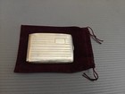 Vintage Sterling Silver 925 Cigarette Case 138g