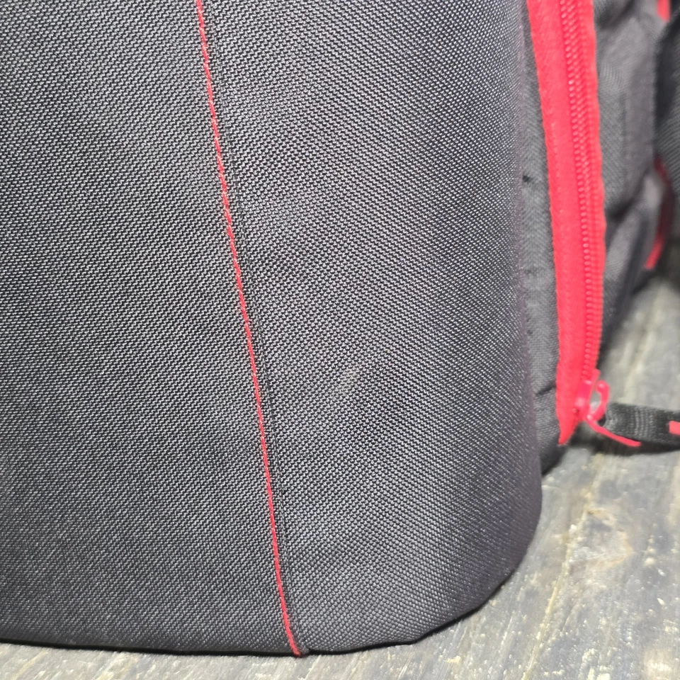 6件装健身包六包旅行创新者4餐准备健身房包黑色红色 — 第 3/4 张图片