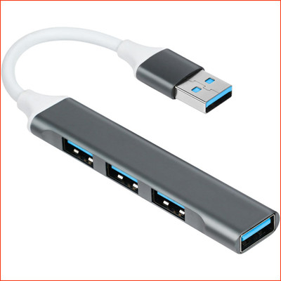 USB Hub 4 Port USB 3.0 Verteiler Super Speed 5Gbps für MacBook Notebook PC