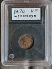 1870 Indian Head Small Cent estimated VF