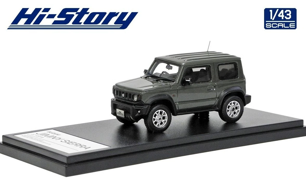 Hi Story HS223GR Suzuki Jimny Sierra JC 2018 JDM resin 1/43 scale