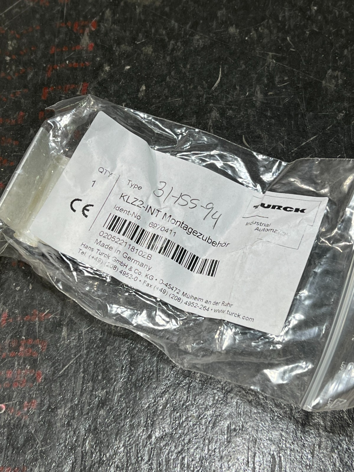 turck klz2-int nos poor packaging 6970411