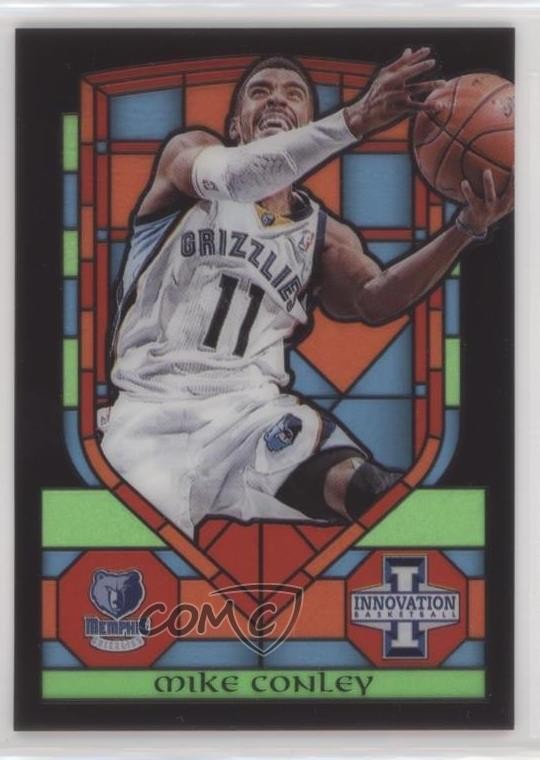 2013-14 Panini Innovation Stained Glass Mike Conley #2 10fa