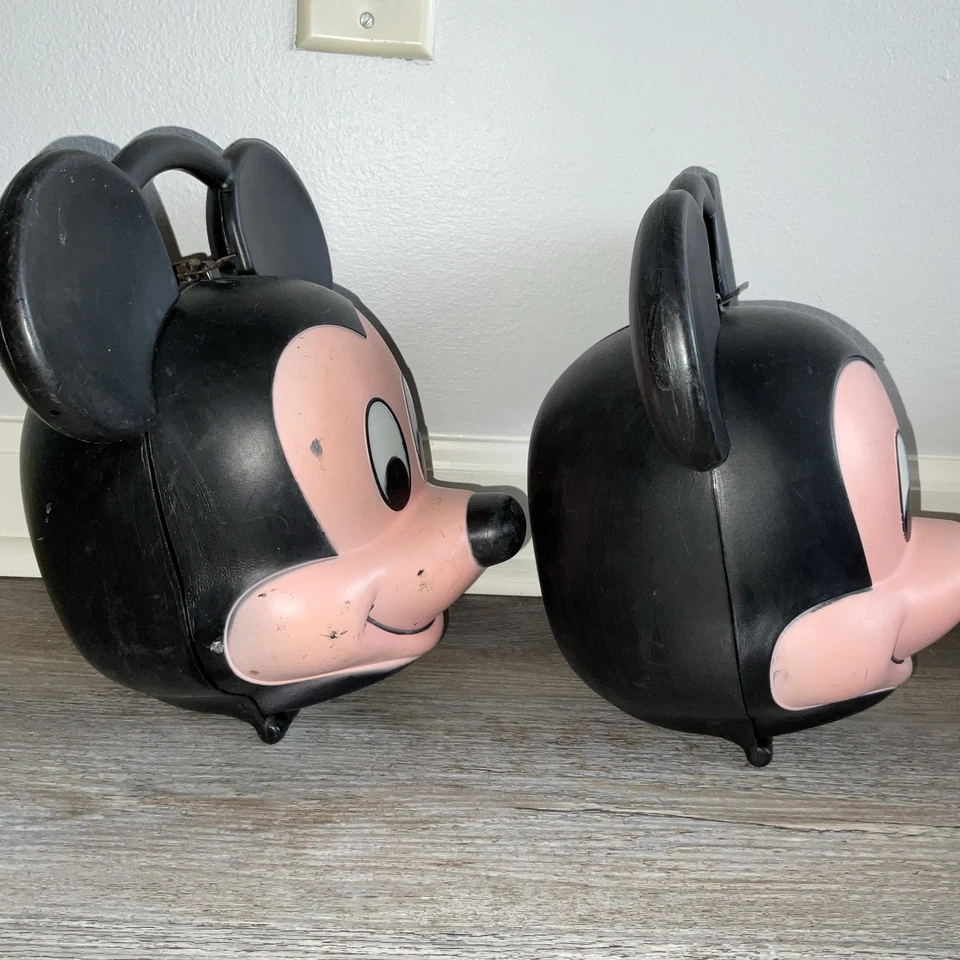 LONCHERAS Y TERMOS DISNEY ALADDIN 4 CABEZA MICKEY & MINNIE MOUSE Foto 3 de 4