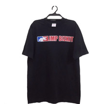 Vintage 00s Limp Bizkit Logo Band Black Short Sleeve Unisex Tshirt S-5XL