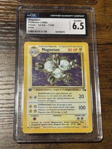 Magneton (1st Edition) graded CGC 6.5 for sale on eBay