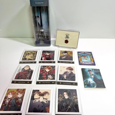 Harry Potter Pasha Kores USJ Set 14+ Hogwarts Letter Ballpoint Pen Card