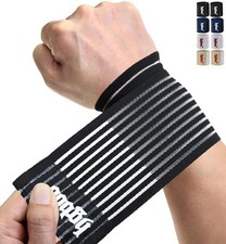 Compression Wrist Bands 2 PCS , High-Elastic Straps Wrist Wraps Wrist Brace ...