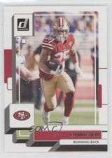 2022 Panini Donruss Aqueous Test Elijah Mitchell Eli Mitchell #26 0x27