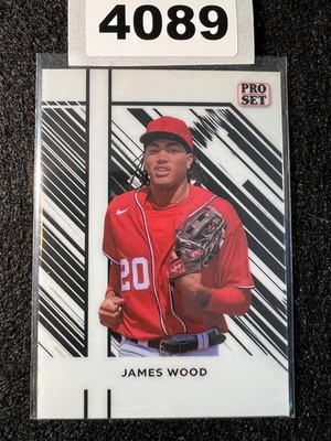 1/1 James Wood 2024 Leaf Pro Set Rare # Card True 1/1 White (4088