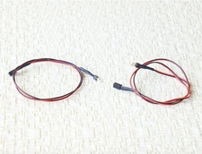 15 x mini-plug kits 2 Pins 1.27mm extending 300mm wires connector N HO light