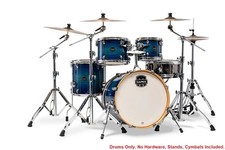 Supporto e supporto batteria ibrido Mapex Armory Blue Wave Burst Fusion 20/10/12/14/rullante