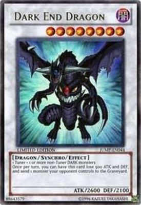 *** DARK END DRAGON *** SHONEN JUMP ULTRA RARE JUMP-EN044 YUGIOH!