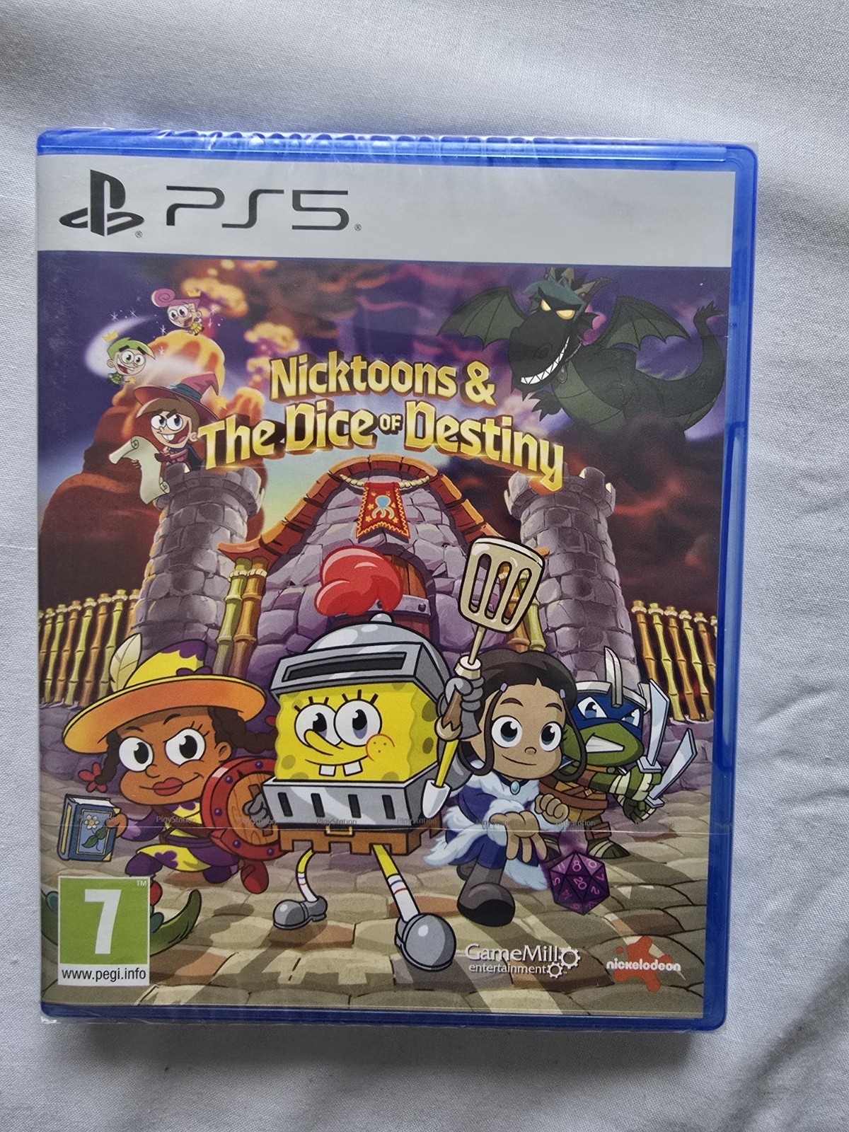NickToons and the Dice of Destiny (PlayStation PS5) 3PM Dispatch - Brand New