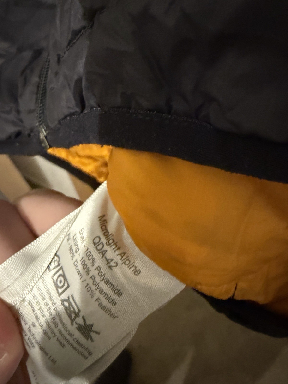 Rab Microlight Alpine Down Jacket – Small – Grey … - image 5