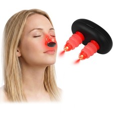 2026 Upgraded Portable Red Light Therapy for Nose, USB Rechargeable Compact L...