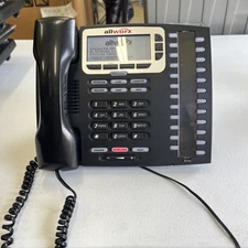 Allworx 9224 - Black Phone Cord and Phone *NO POWER CORD* (See Description)