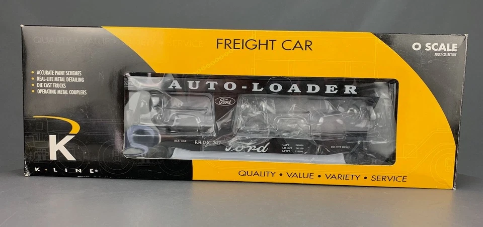 O K-Line K694-6001 Ford Auto Loader #469578 W/2 Pickup Trucks O2925 - Image 2 of 4