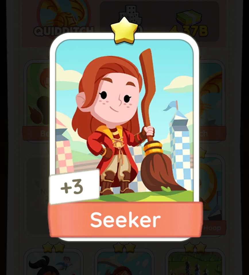 Monopoly Go _ Seeker _ 1 star ⭐ Sticker