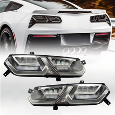 For 2014-2019 Chevrolet Corvette C7 Led Clear Tail Light Brake Lamp Rightleft For 2014-2019 Chevrolet Corvette C7 Led Clear Tail Light Brake Lamp Rightleft