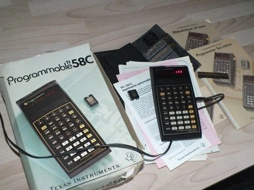 Calculatrice Scientifique Programmable Texas Instruments TI 58C en boite !