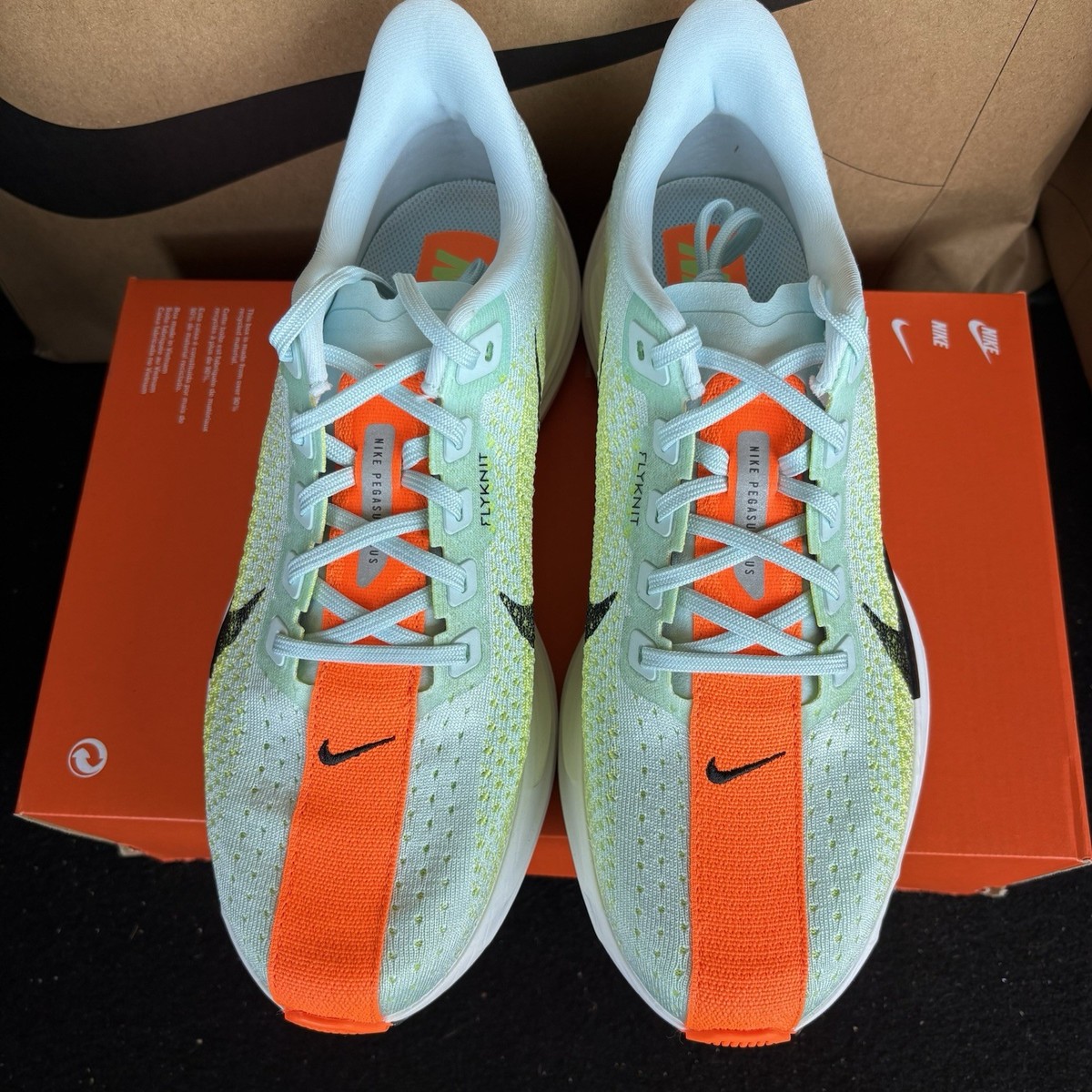 NEW Nike Pegasus Plus ‘Glacier Blue Life Lime’ FQ7262 400 Men Size 8.5 Nike Pegasus Plus Glacier Blue Life Lime for Sale  main image 4