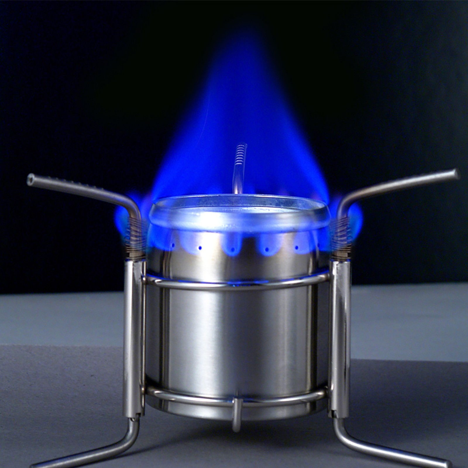 Portable Outdoor Picnic Liquid Burner Alcohol Stove Camping Hiking +Storage Bag